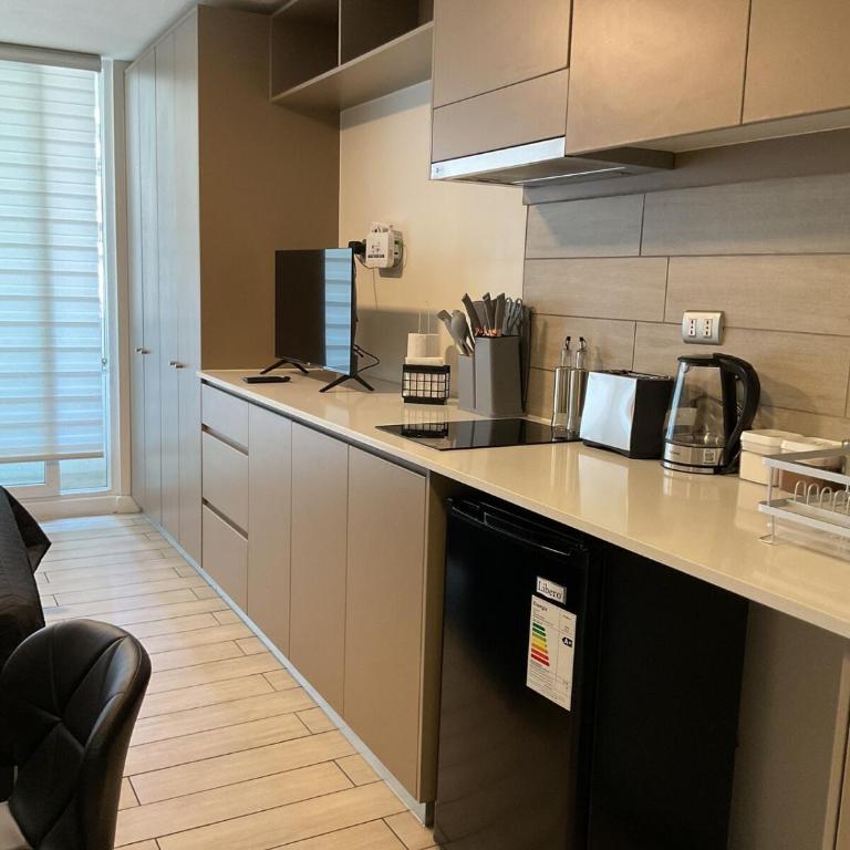 Acogedor departamento en el centro de Santiago - One-Bedroom Apartment - 9