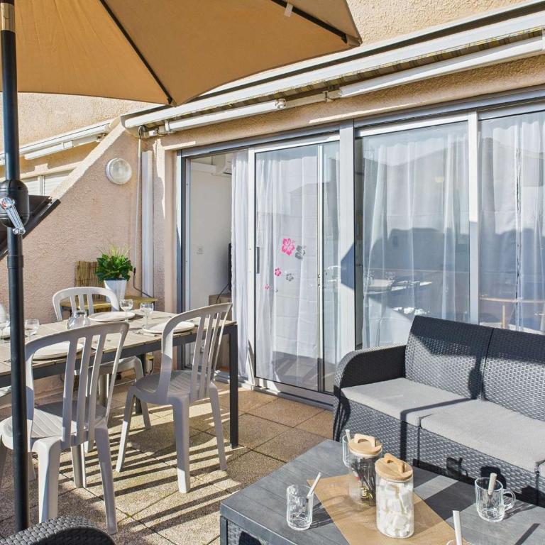 Appartement climatisé avec parking à Marseillan-Plage - FR-1-326-849 - Appartement - 1