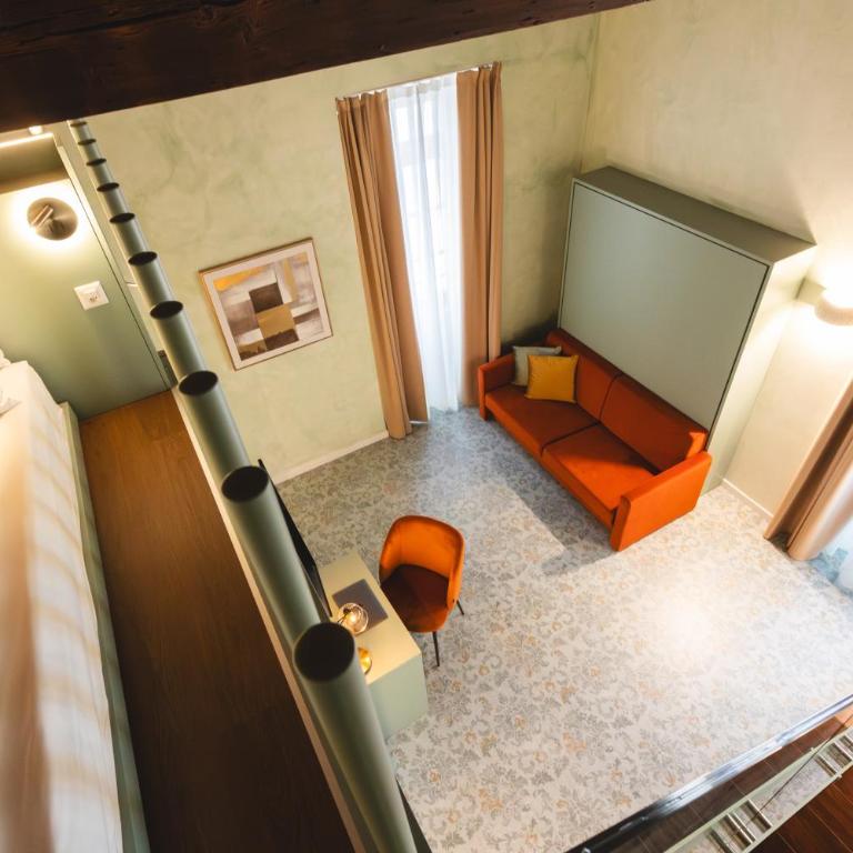 Palazzo Canetti Locarno - Piazza Grande - Suites & Rooms - Easy Self Check-In - Junior Suite su 2 Livelli - 5