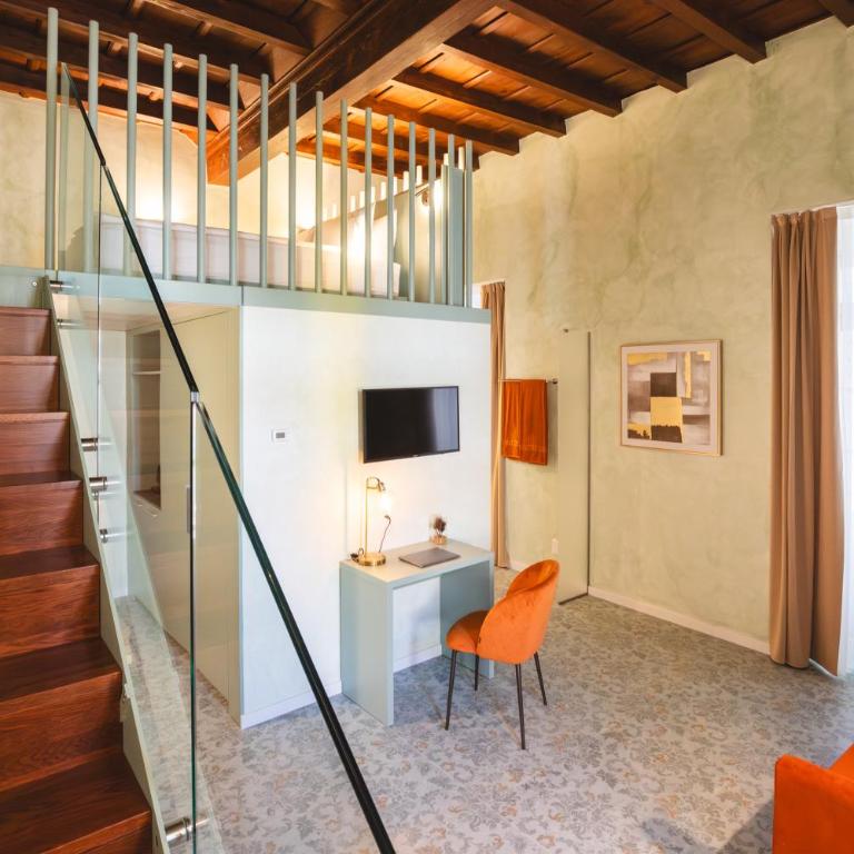 Palazzo Canetti Locarno - Piazza Grande - Suites & Rooms - Easy Self Check-In - Junior Suite su 2 Livelli - 2
