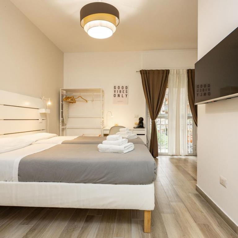 Ostiense Flat&Rooms by Rentbeat - Camera Deluxe Matrimoniale/Doppia con Letti Singoli con Balcone - 14