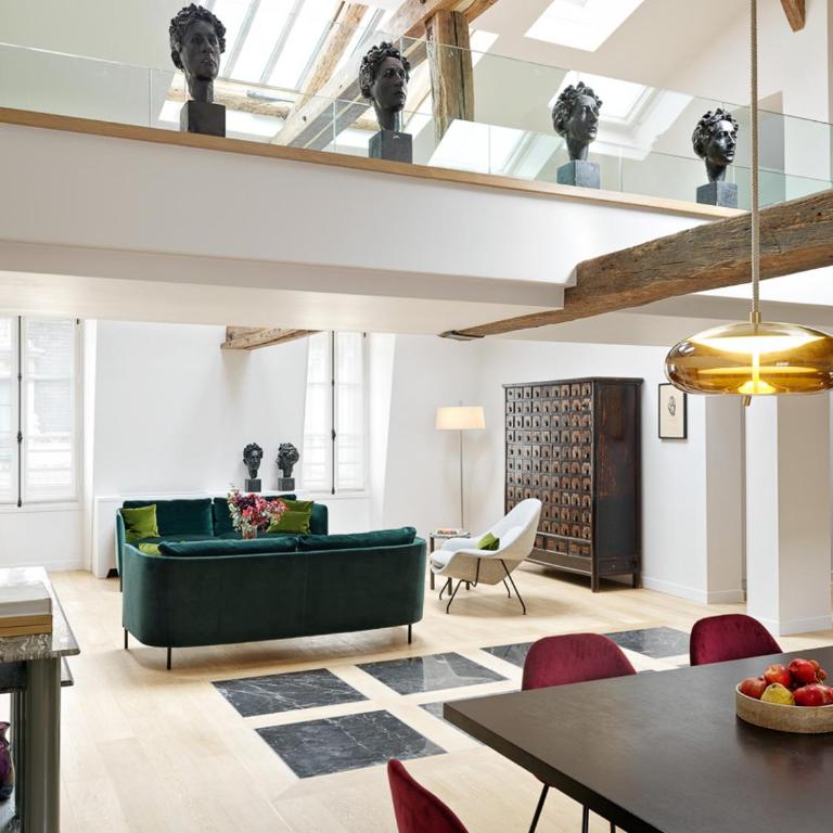 Hotel de Pourtales - Three-Bedroom Loft Apartment - 3