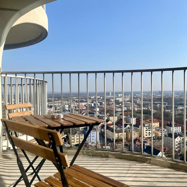 Hoteltower-Suite Augsburg I 23rd floor I fantastic view I central - Apartment mit 1 Schlafzimmer - 7
