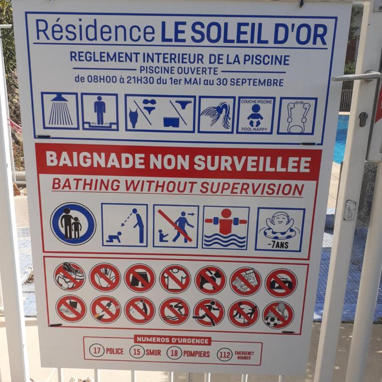 T2 Bord de mer avec jardin et piscine - One-Bedroom Apartment - 5