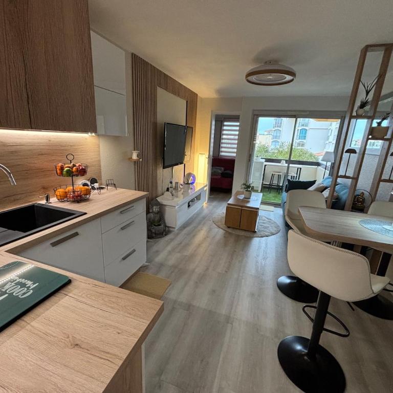 ABBAYE DU CAP, Jolie Studio Cabine , Cap D'Agde - Appartement 1 Chambre - 1