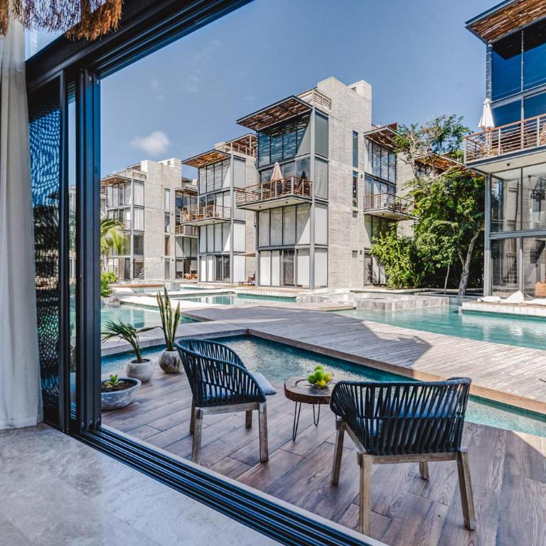 1BR Swim up Loft w Cenote Big Gym Pools - One-Bedroom Apartment - 10