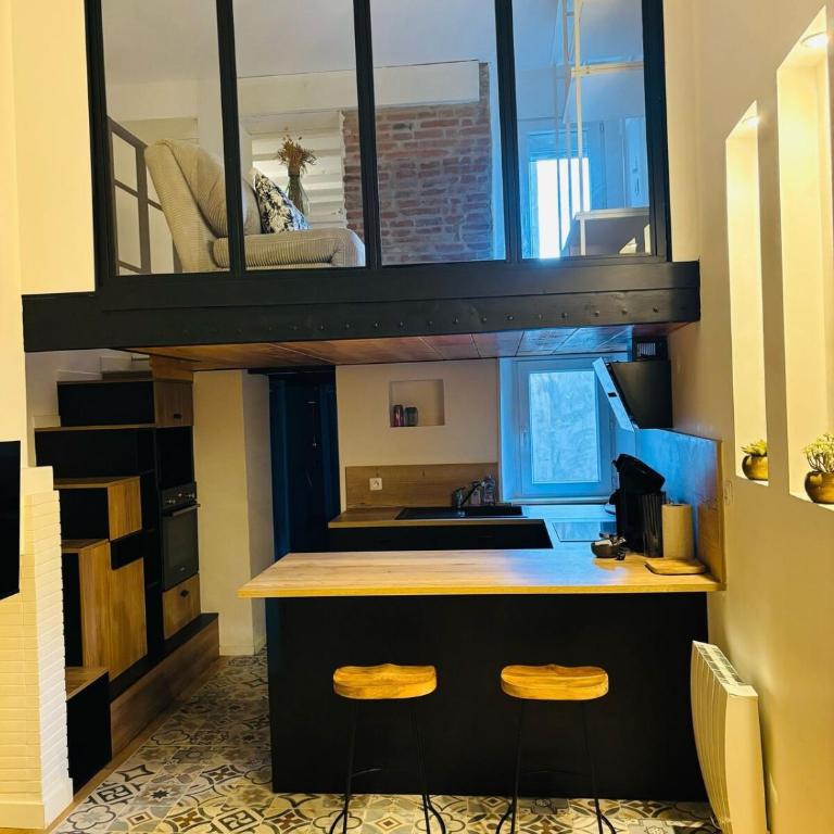 L'élégant duplex Carmes - Appartement 1 Chambre - 35