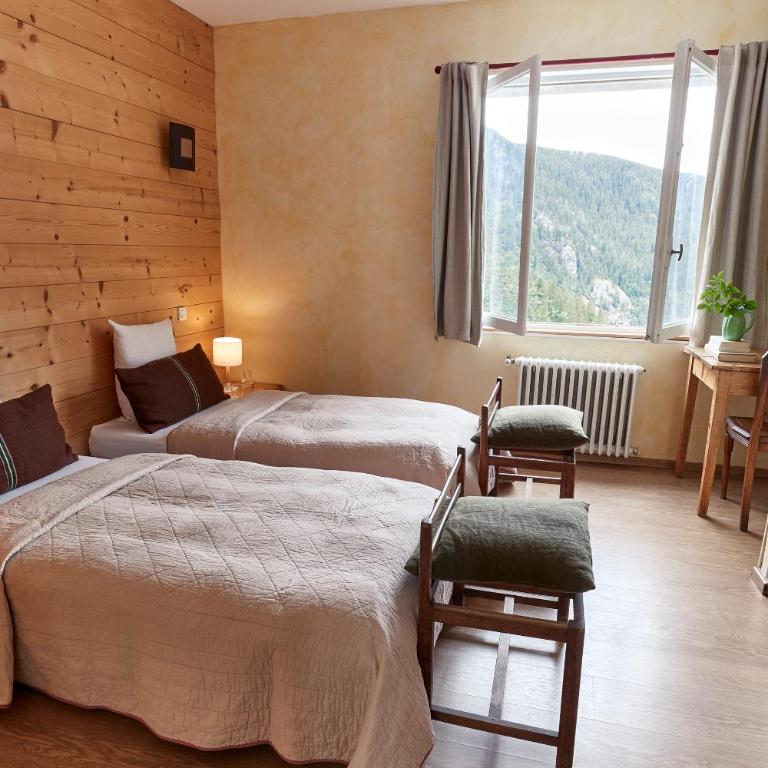 Hôtel du Grand Capelet - Chambre Lits Jumeaux - Vue sur Montagne - 2