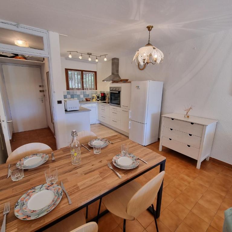 Acanthes - Appartement avec jardin - À 5 minutes des plages - Appartement 1 Chambre - 5
