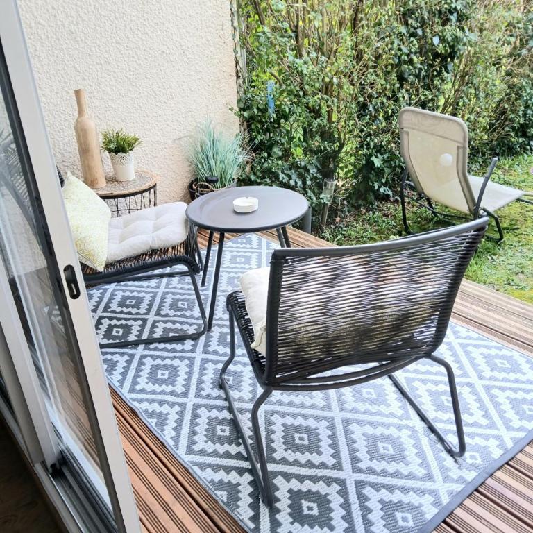 Cosy studio le Garden ensoleillé - Studio avec Vue sur Jardin - 1