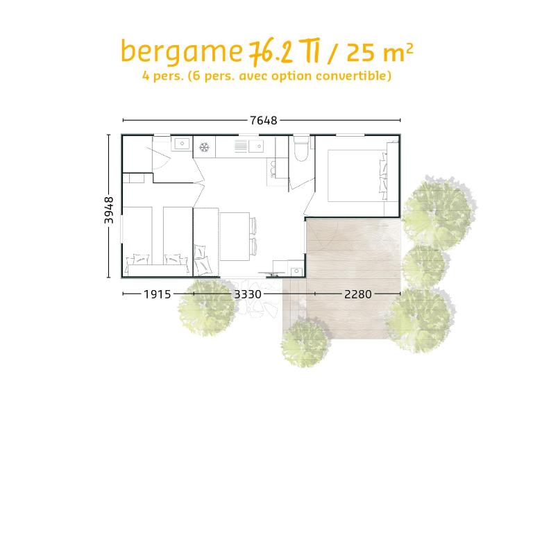 Camping Le Solitaire du Lac - Mobile Home - 7