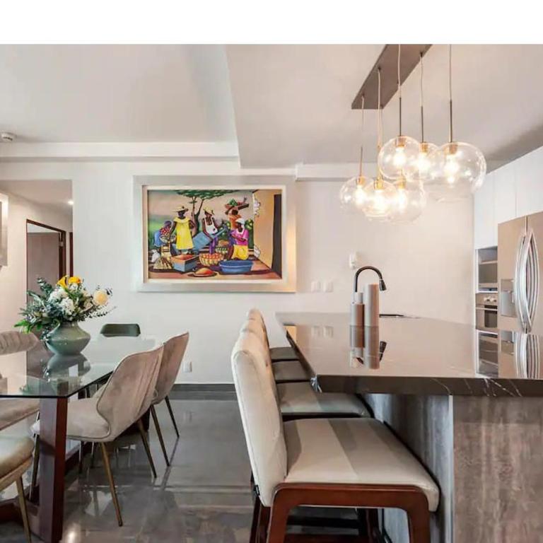 Luxury apart with amazing pool ,gym, sauna, wifi - Apartamento de 1 dormitorio - 4