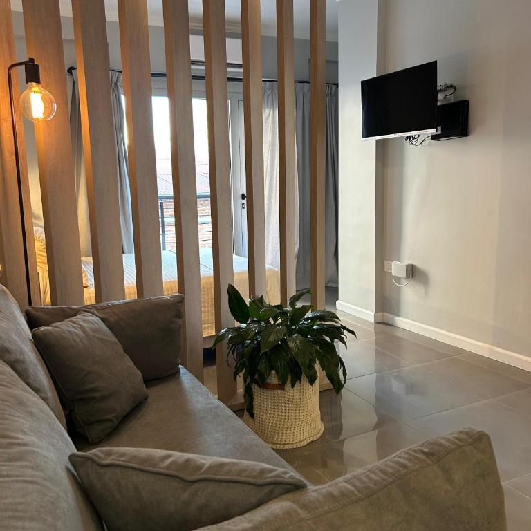 "301" Dpto temporario moderno, luminoso con todo lo necesario para la estadia perfecta, para dos personas, ubicado a dos cuadras de la costanera, en el corazón del camba cua - Apartamento de 1 dormitorio - 1