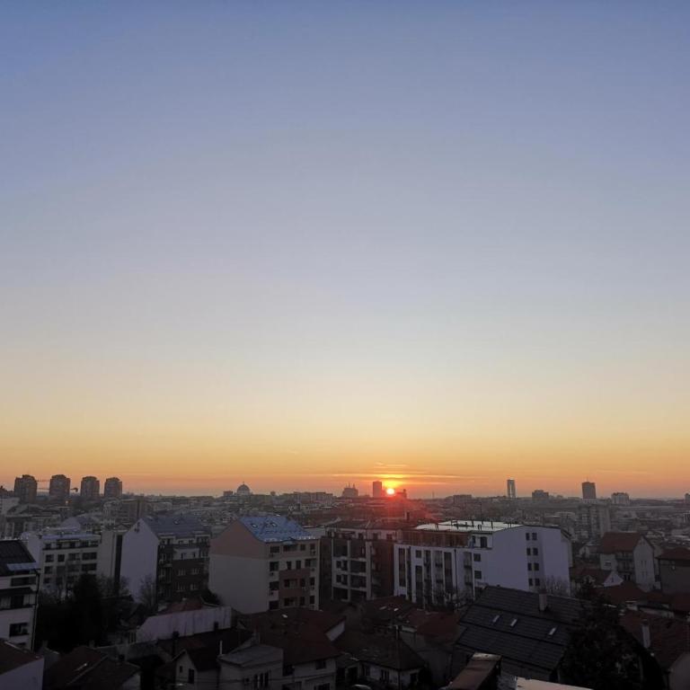 Belgrade Panoramic View Large Terrace Free Parking - One-Bedroom Apartment - 24