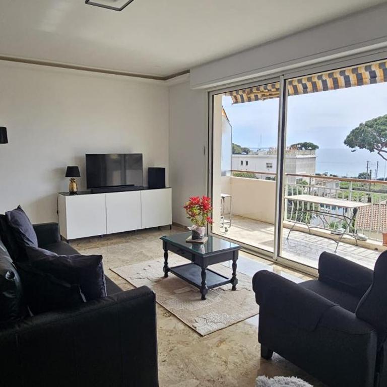 Cannes, Sea View, Beach Access, 3-Bedroom Apartment, 100 m2, 3 Bathrooms, Sleeps 6, 100 meters from Beach - Appartamento con 3 Camere da Letto e Vista Mare - 14