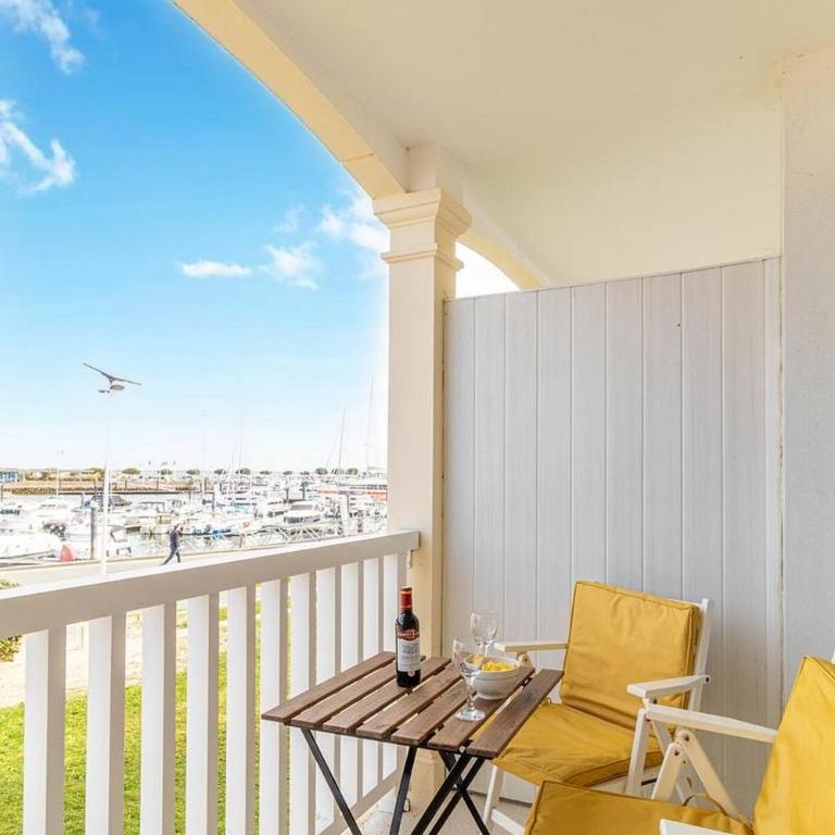 Grand T2 en 1ère ligne Vue mer sur le Petit Port - Appartement 1 Chambre - 1