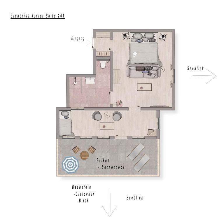 Hotel am See - Seeresidenz - Junior Suite mit Seeblick - 9