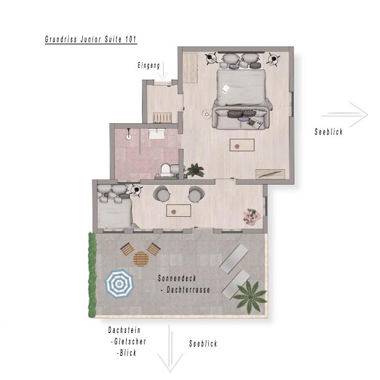 Hotel am See - Seeresidenz - Suite mit Seeblick - 11