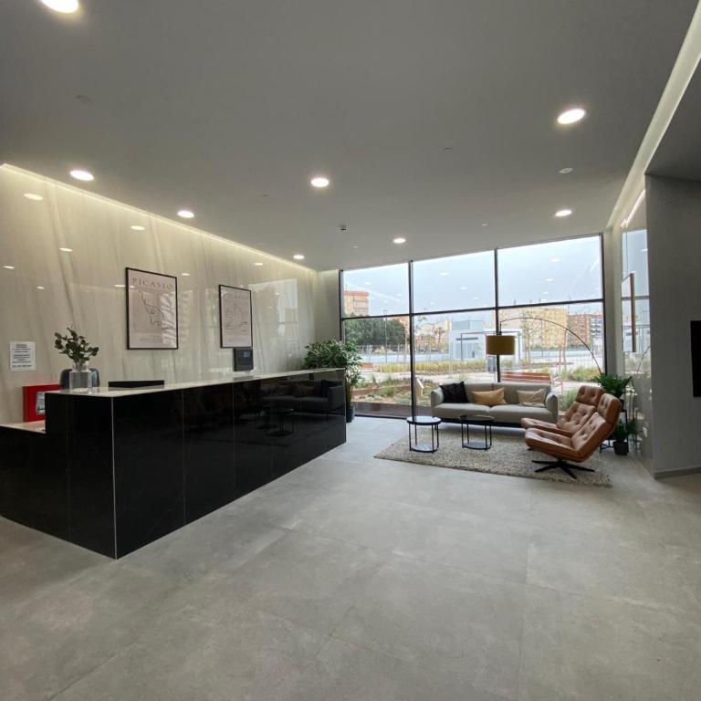 Skyline Málaga Center, Luxury, Planta 20 - Apartamento de 1 dormitorio - 14