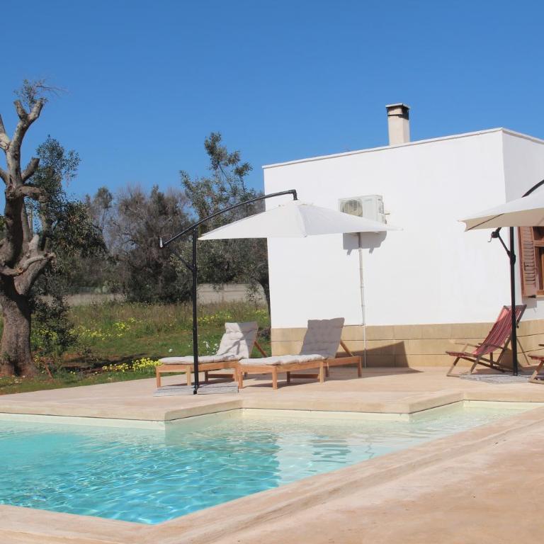 Il Pangolo Villa con trullo vicino al mare - Three-Bedroom Vacation Home - 36