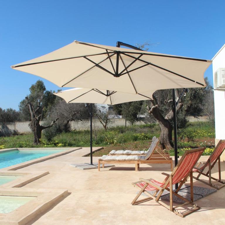 Il Pangolo Villa con trullo vicino al mare - Three-Bedroom Vacation Home - 35