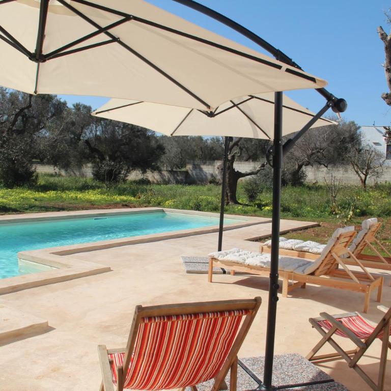 Il Pangolo Villa con trullo vicino al mare - Three-Bedroom Vacation Home - 42