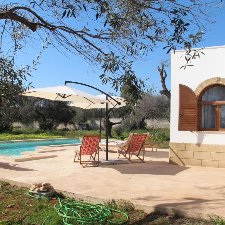 Il Pangolo Villa con trullo vicino al mare - Three-Bedroom Vacation Home - 43
