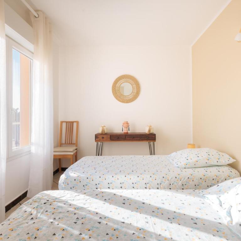 Appartement jasmin climatisé proche plage lavandou - Apartment mit 2 Schlafzimmern - 9