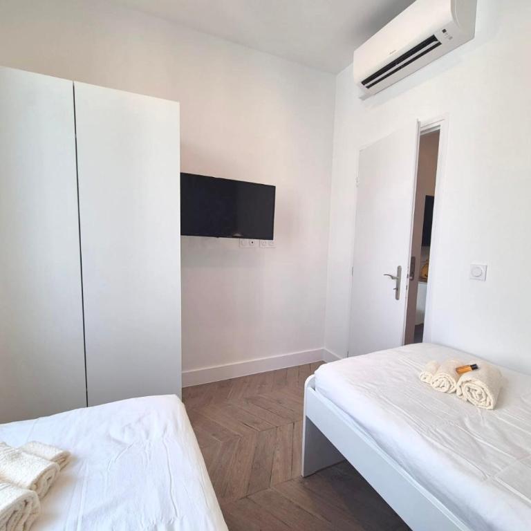 Luxury 3 bed 2 bath flat Cannes Croisette - Apartment mit 3 Schlafzimmern - 12