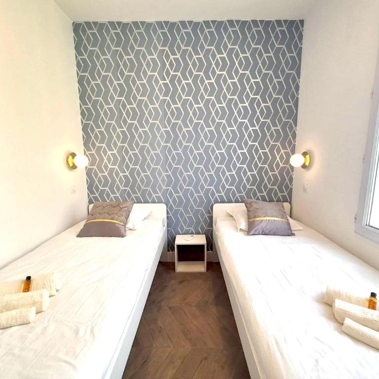 Luxury 3 bed 2 bath flat Cannes Croisette - Apartment mit 3 Schlafzimmern - 9