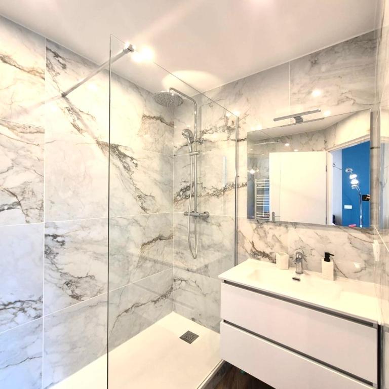 Luxury 3 bed 2 bath flat Cannes Croisette - Apartment mit 3 Schlafzimmern - 15