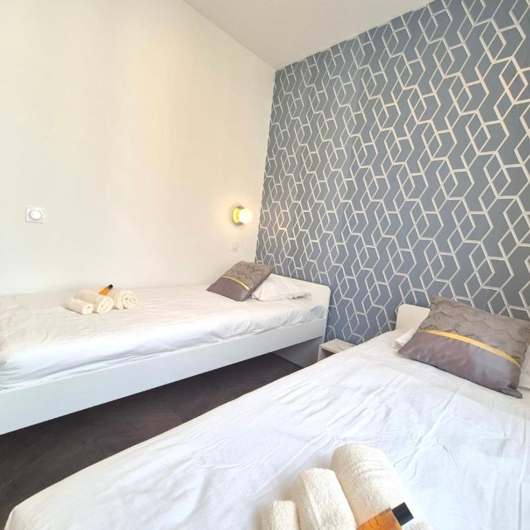 Luxury 3 bed 2 bath flat Cannes Croisette - Apartment mit 3 Schlafzimmern - 10