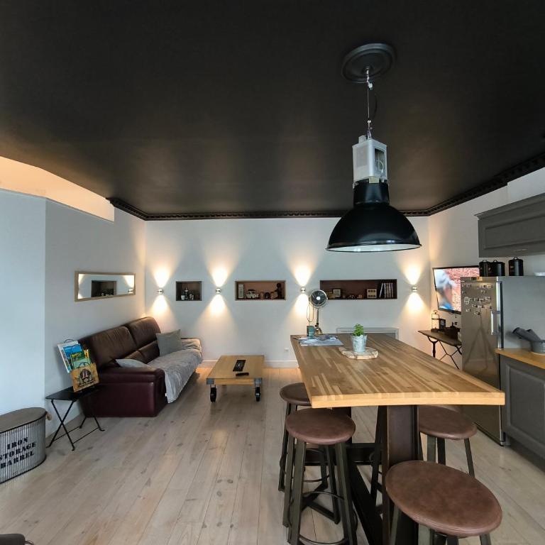 Appartement Vintage spacieux centre ville - Appartement 1 Chambre - 3