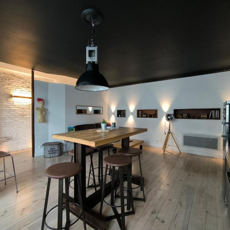 Appartement Vintage spacieux centre ville - Appartement 1 Chambre - 9