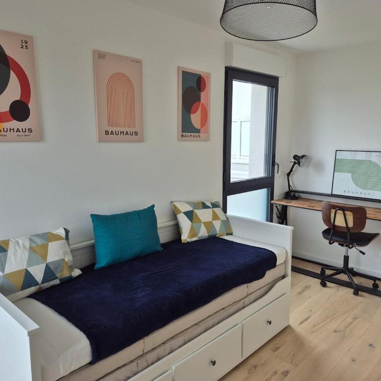 Frida, Terrasse exposée plein sud, Wifi, Parking double, - Appartamento con 2 Camere da Letto - 22