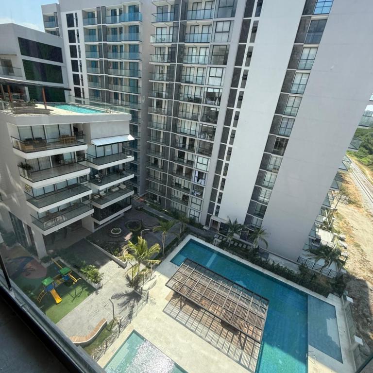 Lujoso apto con vista al mar, en salinas del mar - Apartamento de 2 dormitorios - 13