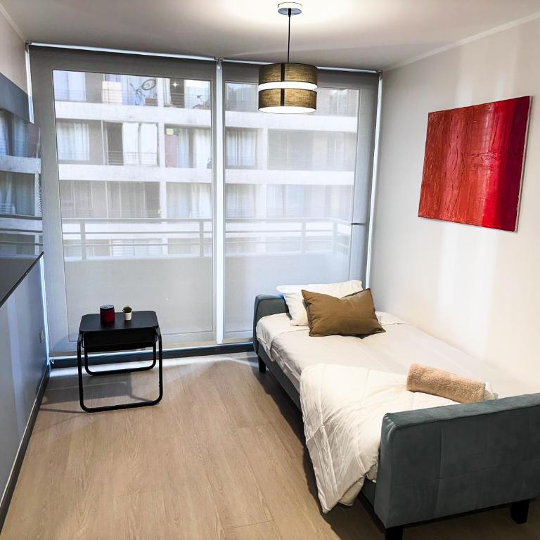 Comfort and connection in Santiago - Apartamento de 1 dormitorio con balcón - 12