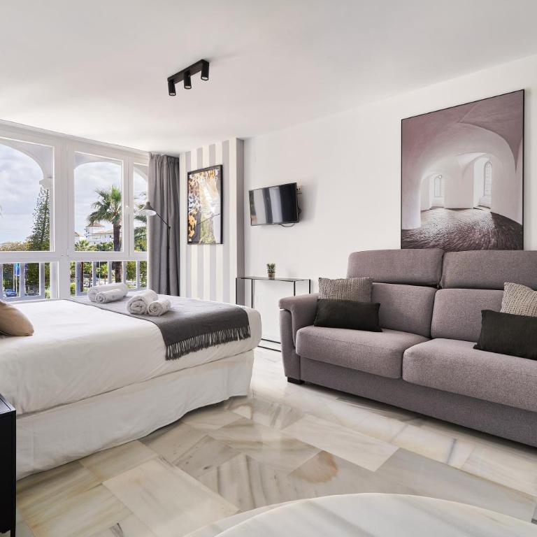 MARBELLA BANUS SUITES - Banus, modern, bright and balcony - Apartamento de 1 Dormitorio con balcón y vistas a la ciudad - 38
