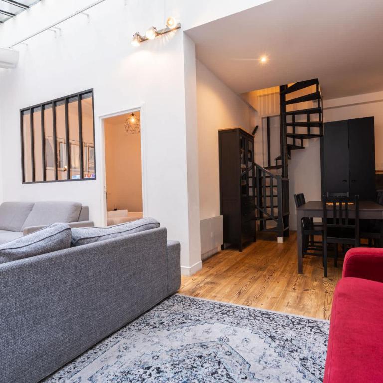 Loft House 3 BR Bastille, Marais AC by LCC Agency - Appartamento - 2