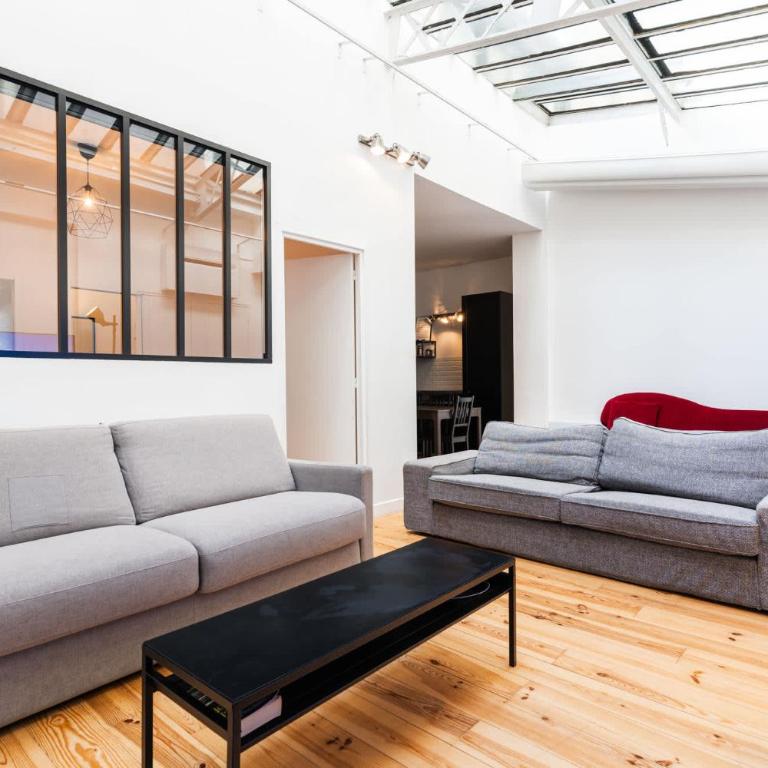 Loft House 3 BR Bastille, Marais AC by LCC Agency - Appartamento - 12