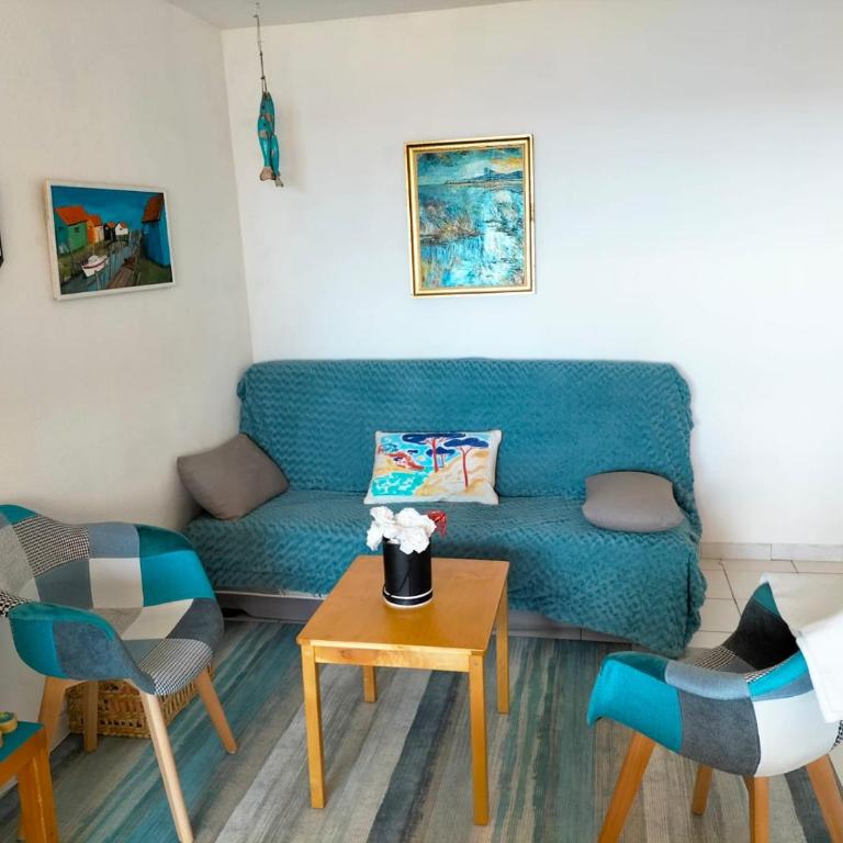 F2 en front de mer à narbonne plage - One-Bedroom Apartment - 10