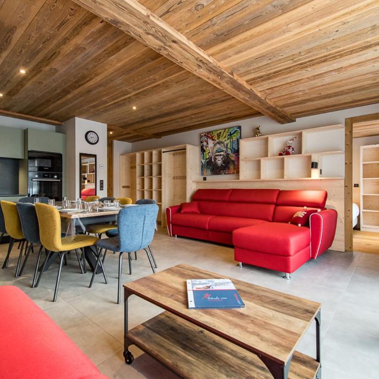 Appartement neuf en hyper centre station - 8/9 personnes - Appartement 2 Chambres avec Balcon - 1