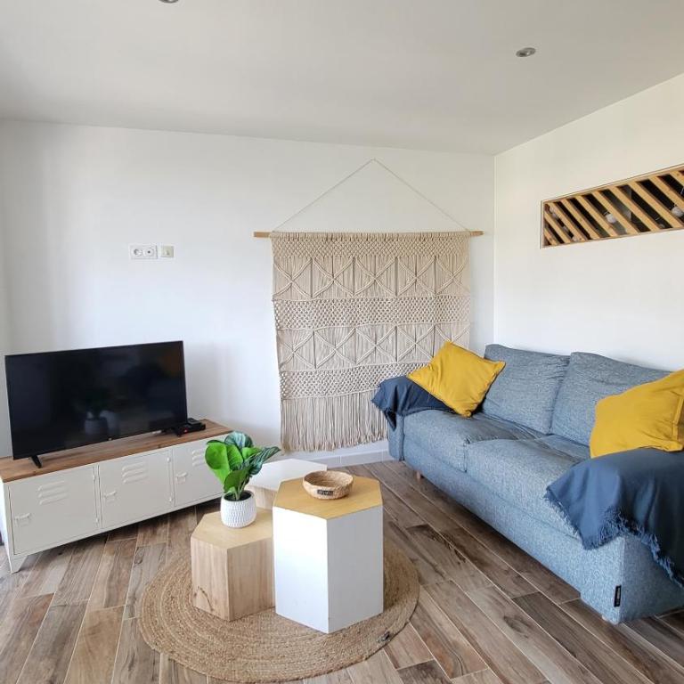 Joli T2 climatisé bord de mer tout équipé - Apartment mit 1 Schlafzimmer - 5