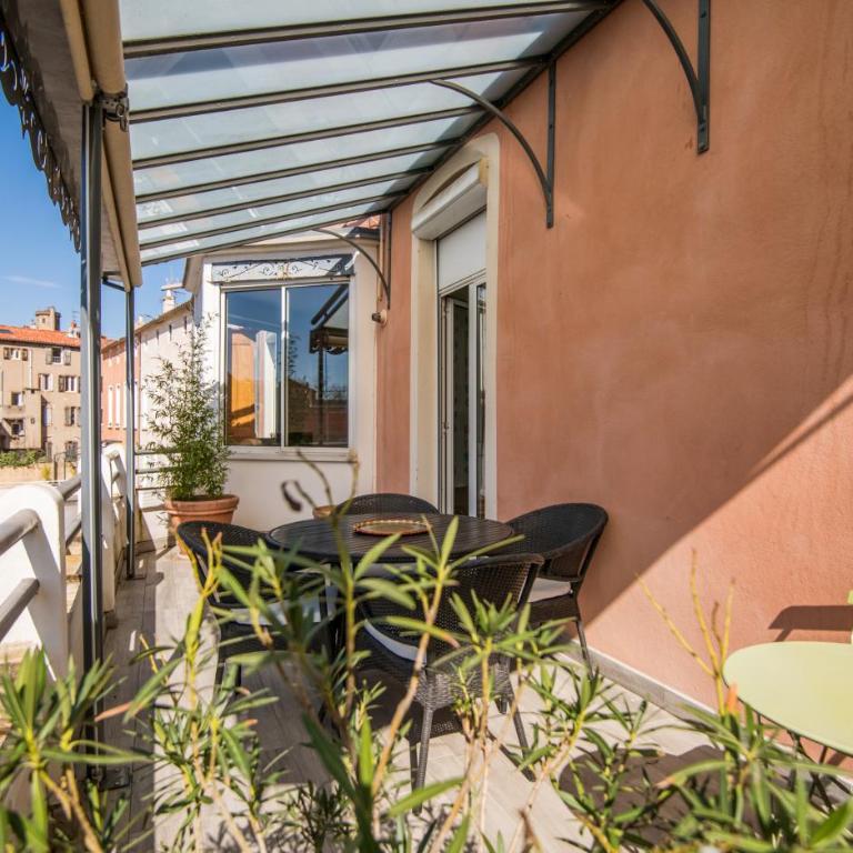 L'échappée verte pour six personnes avec terrasse, place de parking - Appartement 3 Chambres - 1