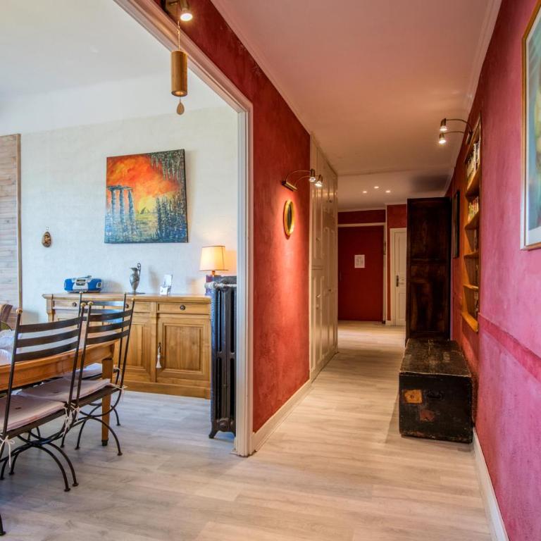 L'échappée verte pour six personnes avec terrasse, place de parking - Appartement 3 Chambres - 6