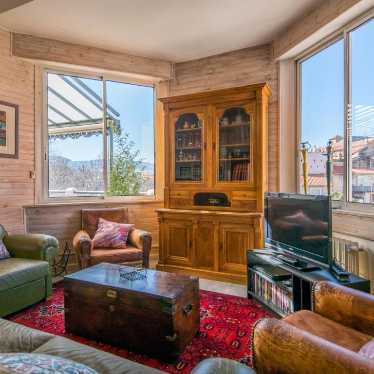 L'échappée verte pour six personnes avec terrasse, place de parking - Appartement 3 Chambres - 24