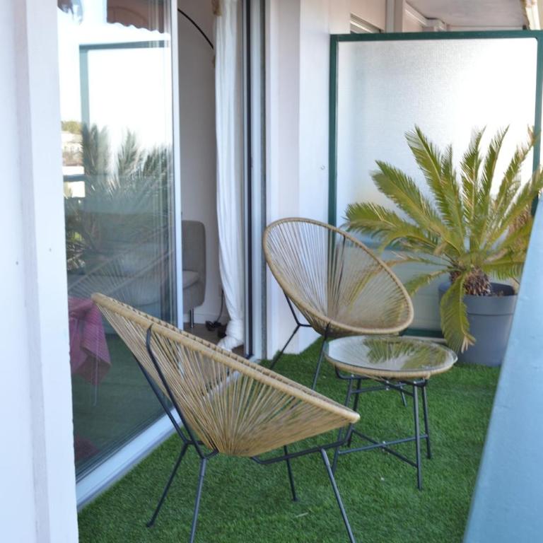 Appartement 2P vue mer Antibes - One-Bedroom Apartment - 16