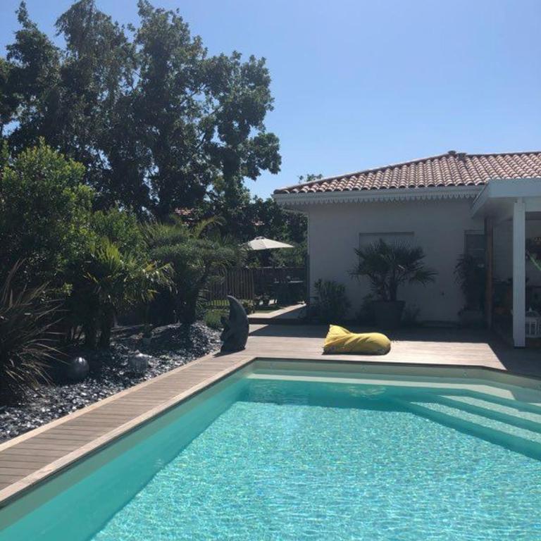 Maison Andernos Les Bains - Spa Jacuzzi et Piscine - Two-Bedroom House - 1
