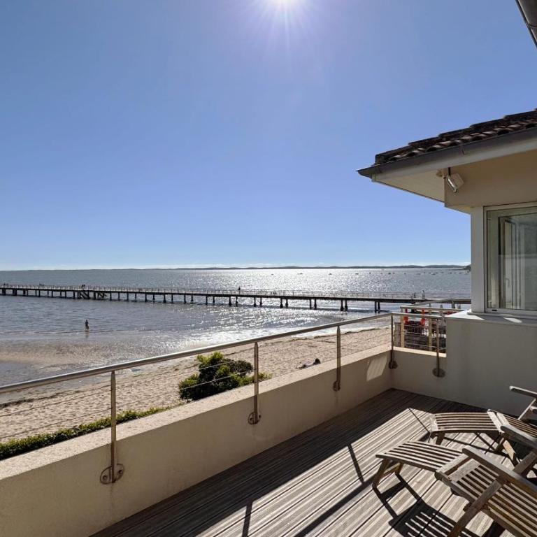 Villa front Bassin, accès plage privée, piscine - Villa - Vue sur Mer - 5