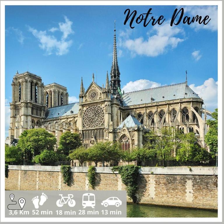 Nice Apartment with amazing view of Paris plus Parking - Two-Bedroom Apartment with City View - 31
